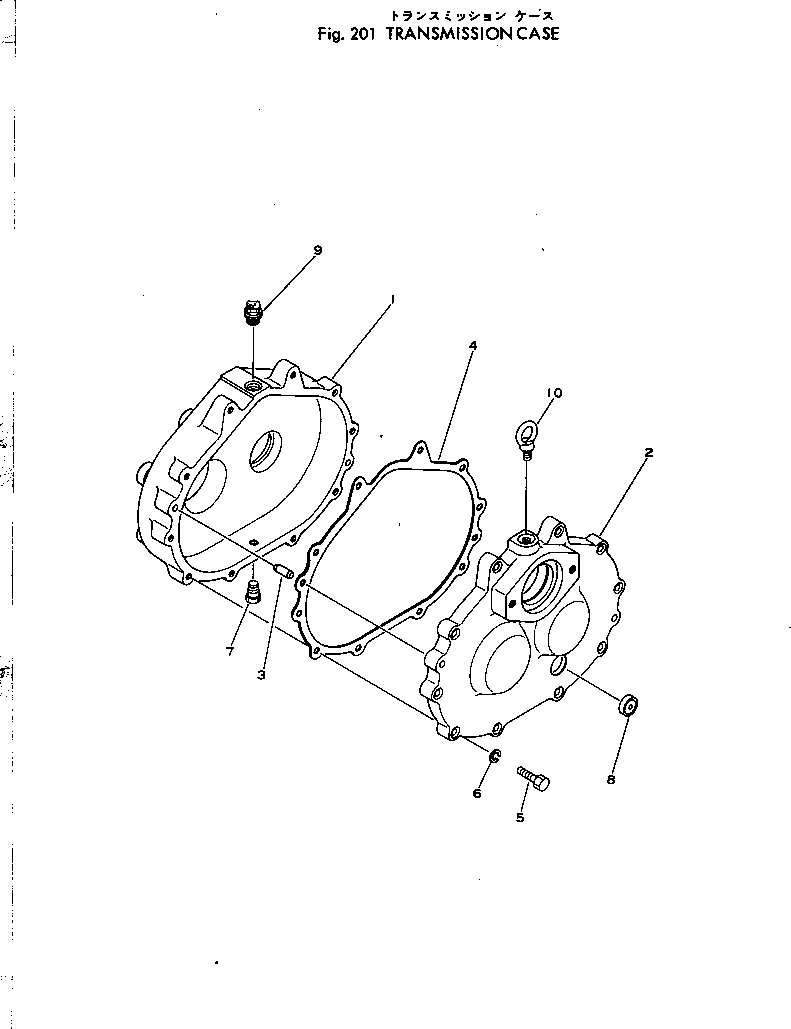 GEAR CASE ASS'Y 257-30-11100 KOMATSU