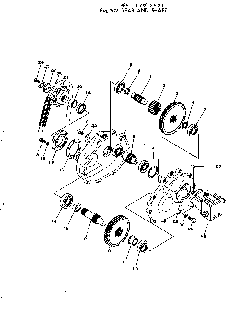 ключ (257-80-17210) KOMATSU