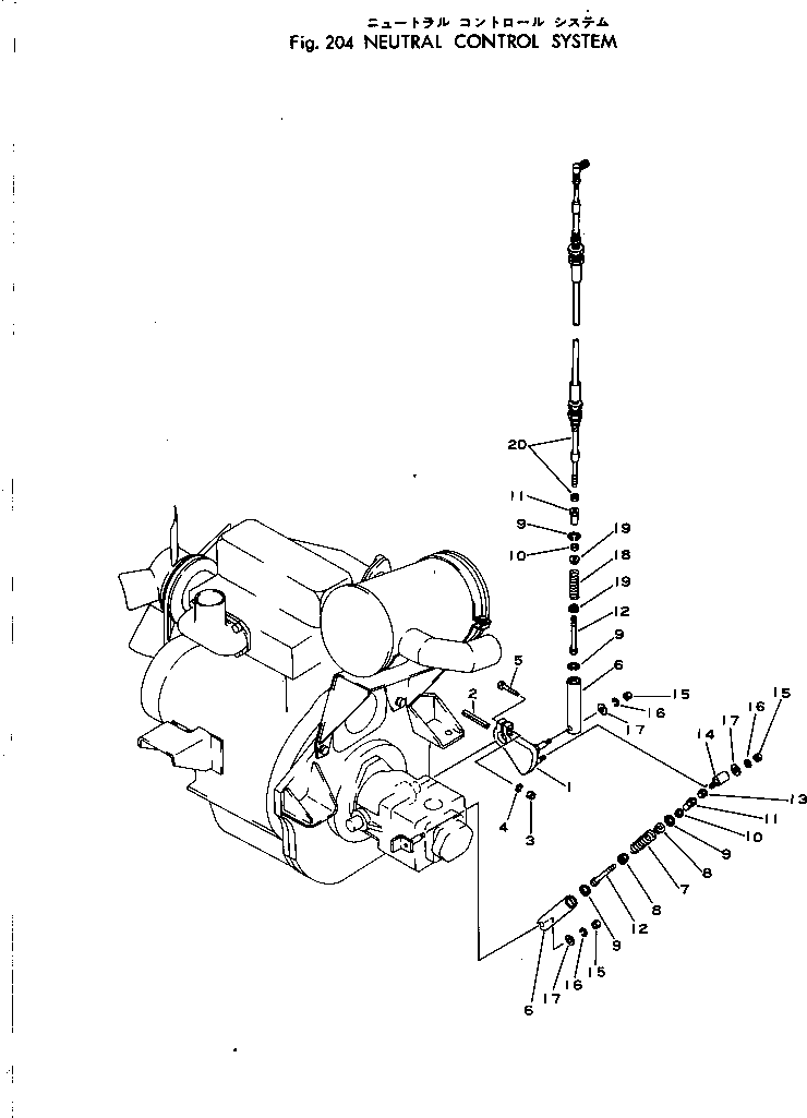 Гайка 257-30-15330 KOMATSU