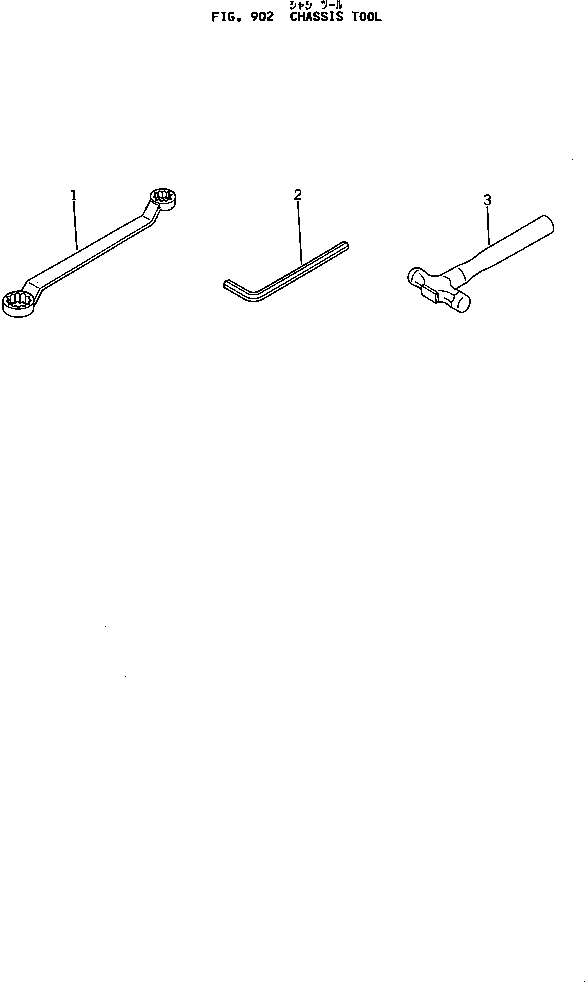 TOOL ASS'Y 257-90-25100 KOMATSU