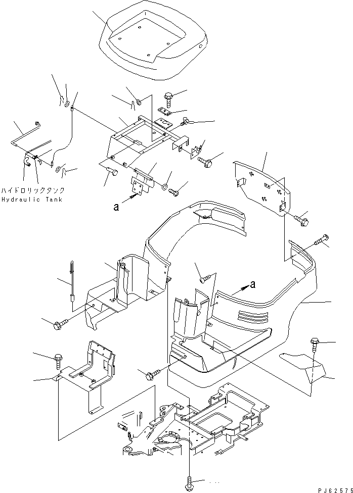 SHEET,(NOT SHOWN) 21S-54-24320 KOMATSU