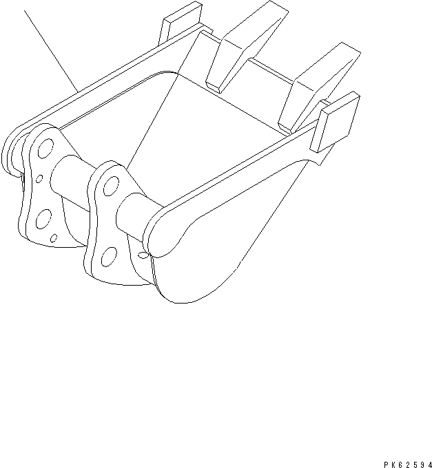 TOOTH (WELDED) 780-853-1420 KOMATSU
