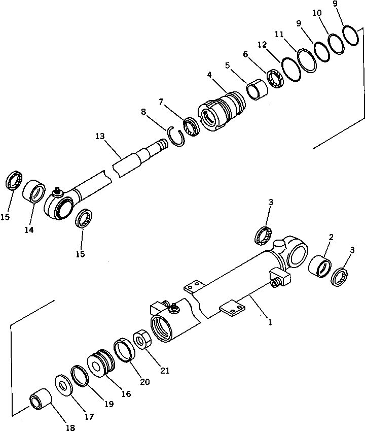 Фиксатор 707-40-60170 KOMATSU