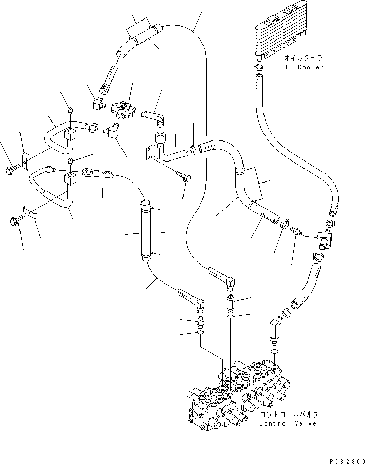 Шланг 20M-973-7941 KOMATSU