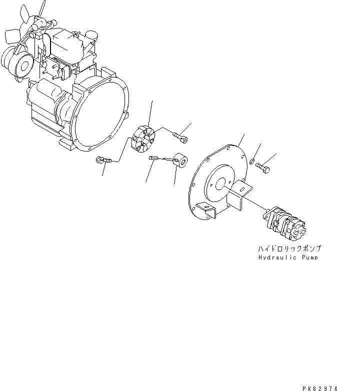 Крышка 20A-01-17413 KOMATSU