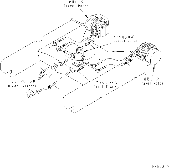Шланг 20A-62-11110 KOMATSU