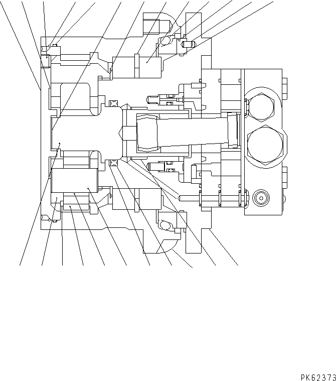 Корпус в сборе 20A-60-14210 KOMATSU