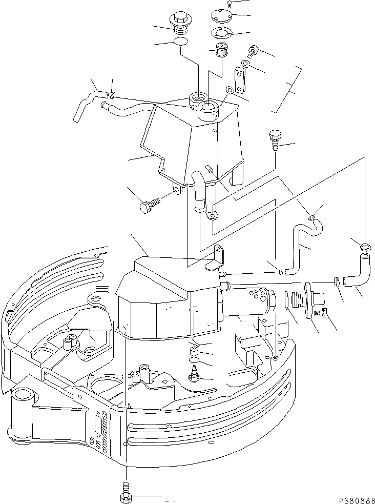 Уплотнительное кольцо круглого сечения YM24321-001050 KOMATSU