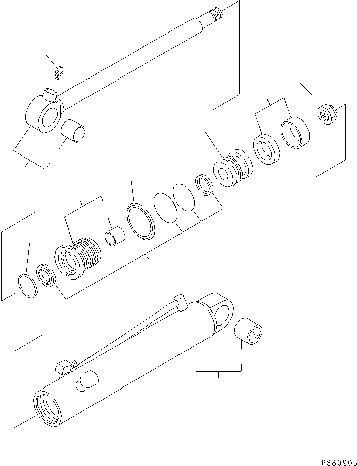 SEAL SET,PISTON YM172137-72452 KOMATSU