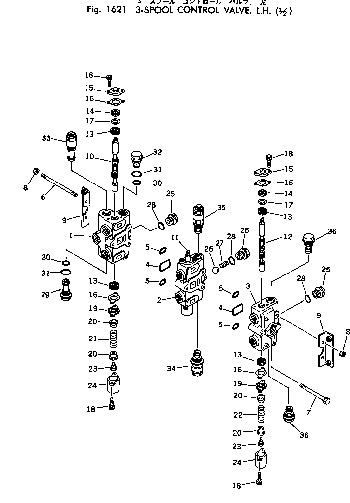 VALVE ASS'Y,L.H. 700-23-34000 KOMATSU