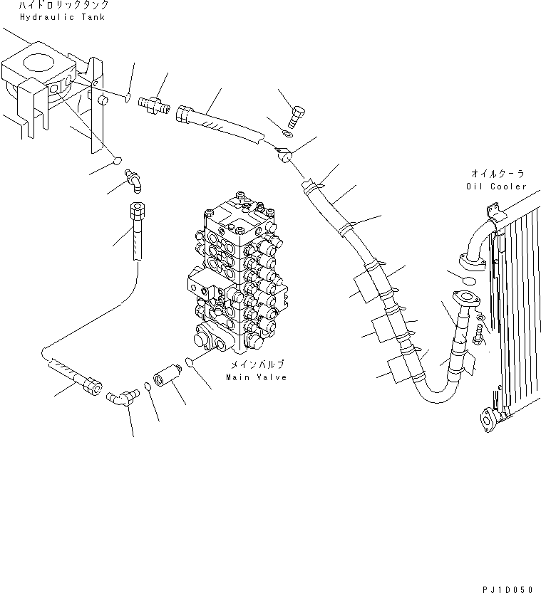 Шланг 203-62-65830 KOMATSU