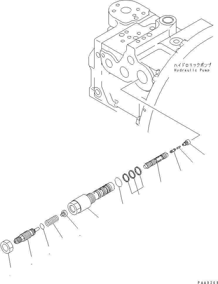 VALVE ASS'Y,VARIABLE ORIFICE 708-2L-04913 KOMATSU