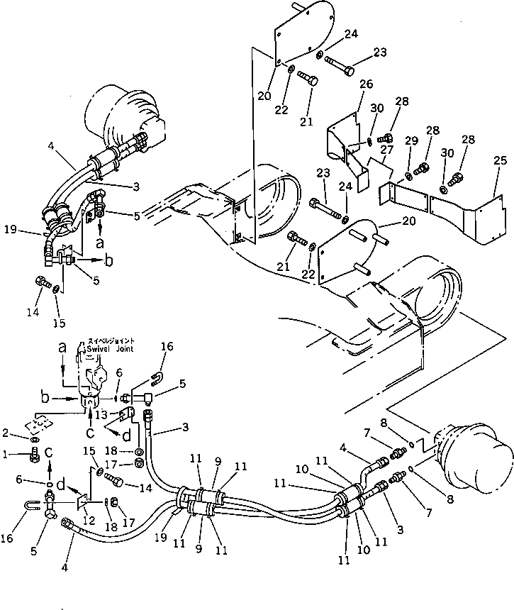 Крышка правая 204-62-41280 KOMATSU