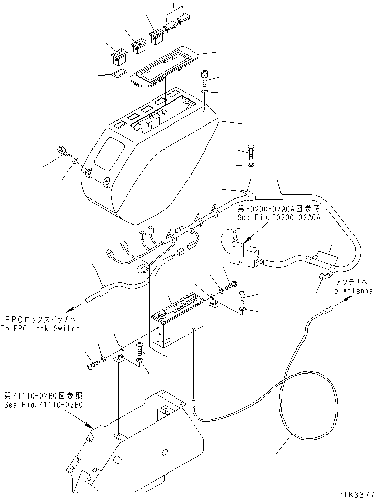 Жгут проводов 20X-06-47130 KOMATSU