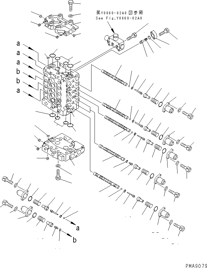 Управляющий клапан 723-37-13100 KOMATSU