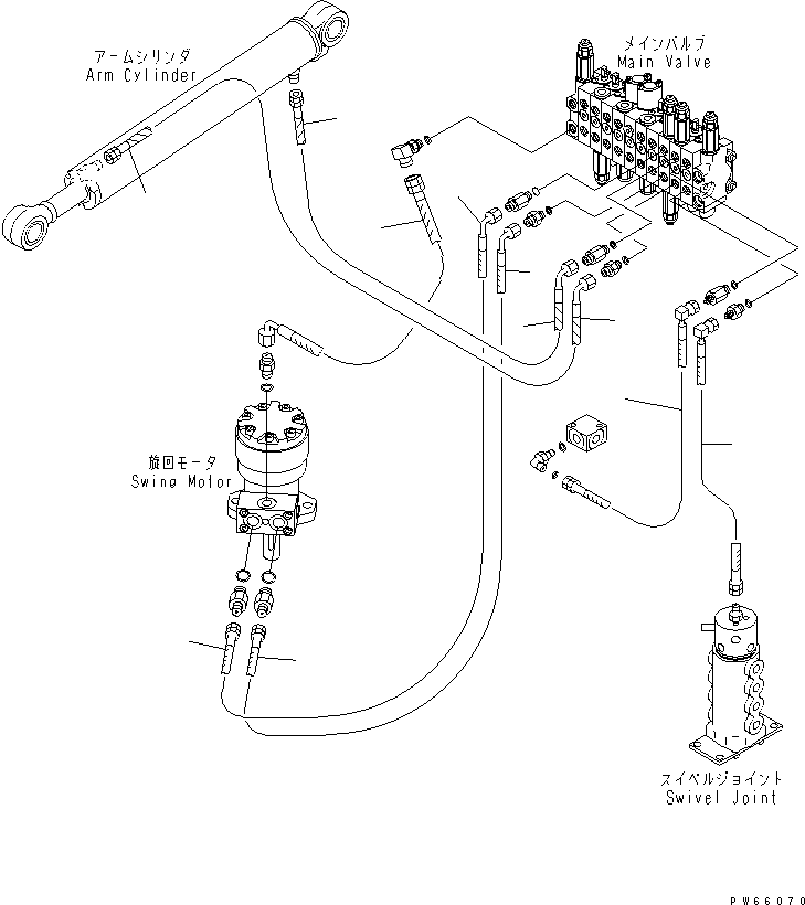 Шланг 22J-62-13860 KOMATSU