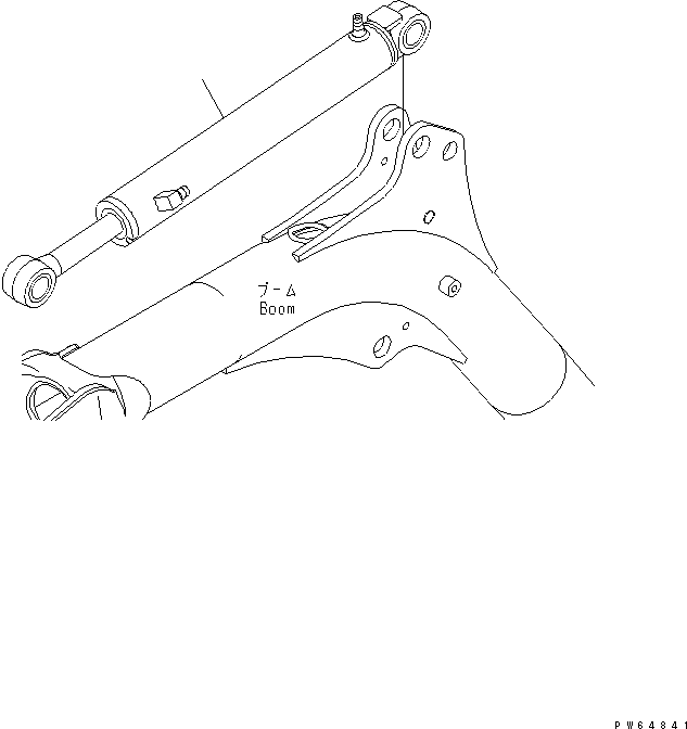 CYLINDER ASS'Y,ARM (22J-63-02132) KOMATSU