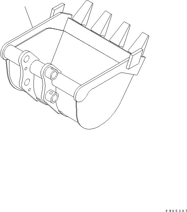 Ковш 22J-920-1110 KOMATSU