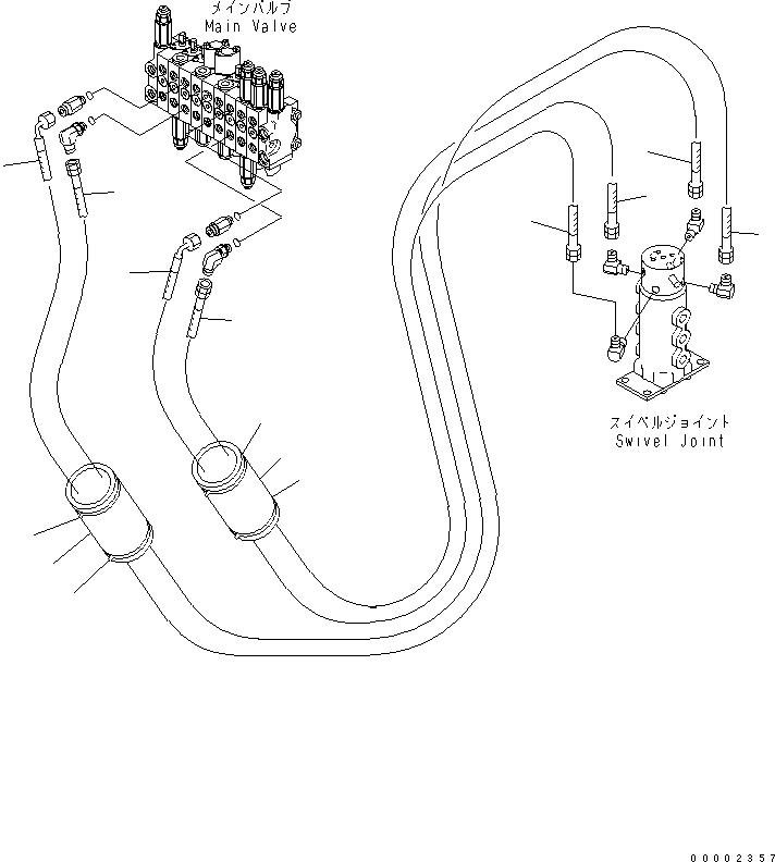 Шланг 20A-62-22610 KOMATSU