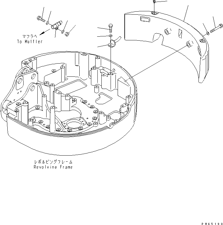 WEIGHT,COUNTER 20A-46-22111 KOMATSU
