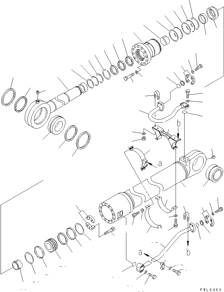 Втулка 707-76-14010 KOMATSU