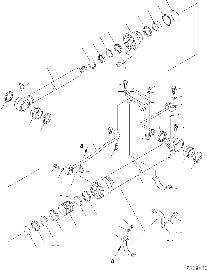 Опорное кольцо 203-63-K2540 KOMATSU