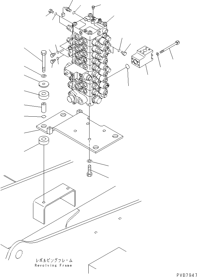 CONTROL VALVE,(SEE FIG.Y1667-21A0) (\0\723-59-11501) KOMATSU