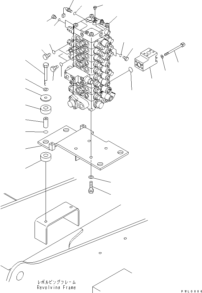CONTROL VALVE,(SEE FIG.Y1667-21A0) (\0\723-59-12504) KOMATSU