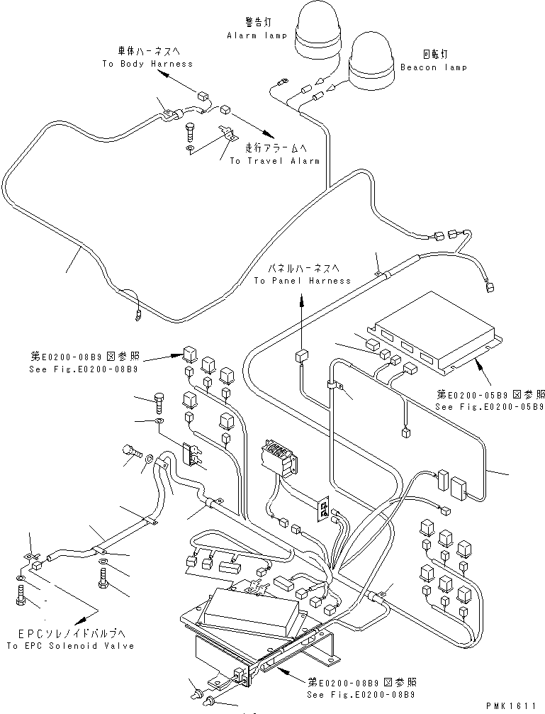 Жгут проводов 203-06-65330 KOMATSU