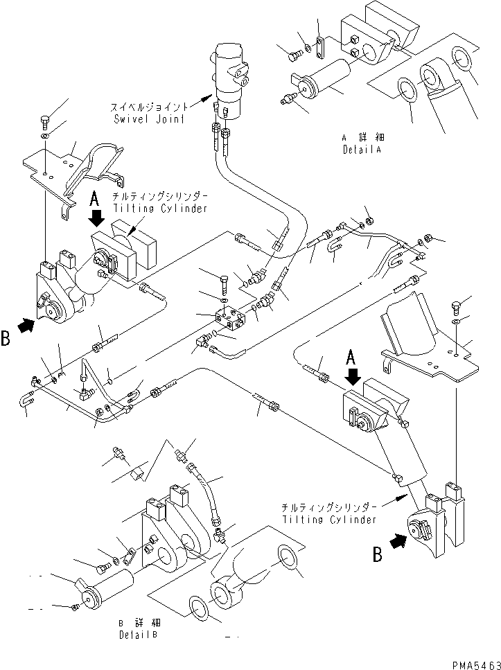 Шланг 07121-20305 KOMATSU