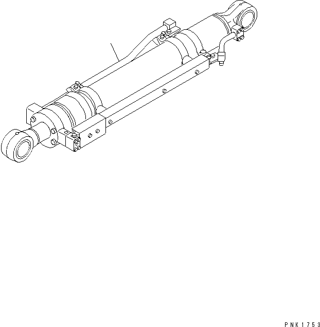CYLINDER GROUP,(SEE FIG.Y1620-41A2) (\8\203-63-X7141) KOMATSU