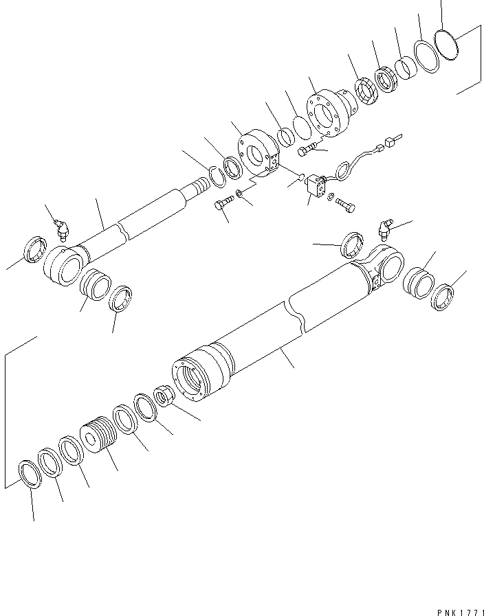 Болт 01252-31445 KOMATSU