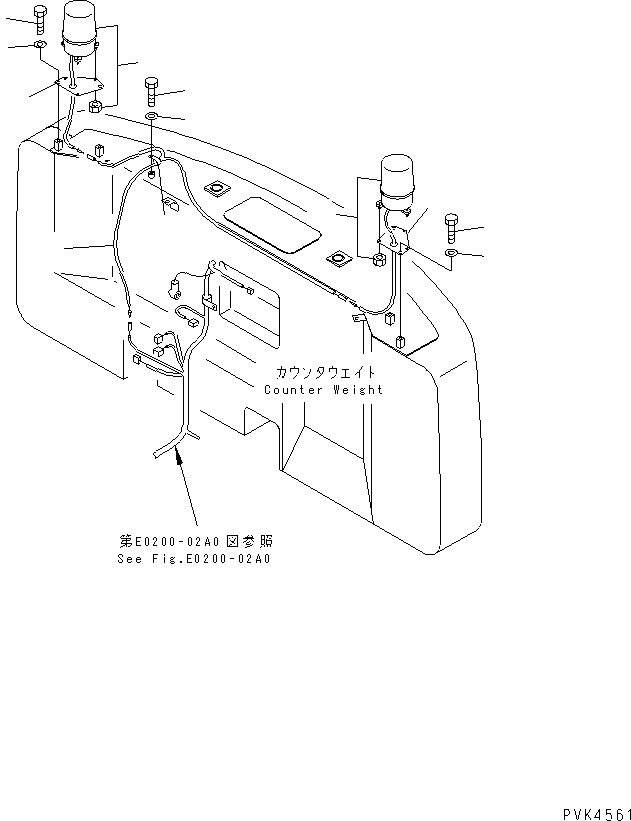 Жгут проводов 203-06-67420 KOMATSU