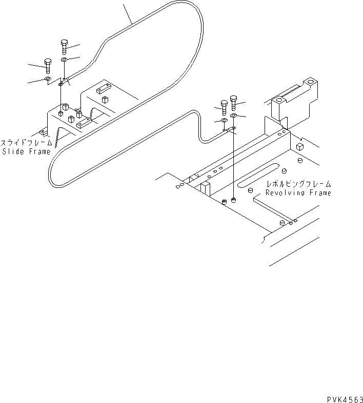 Кабель 08028-43400 KOMATSU