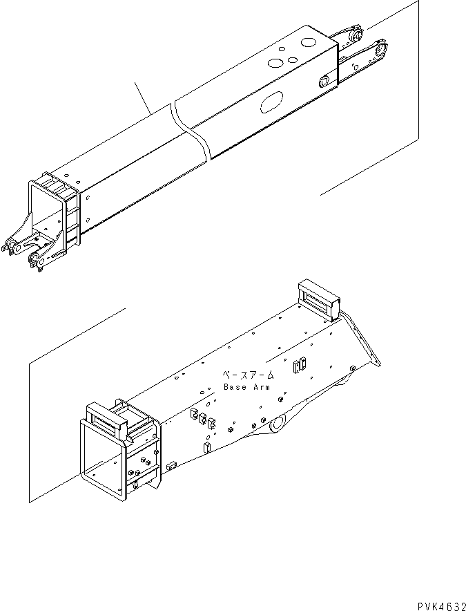 Рычаг 203-957-3120 KOMATSU