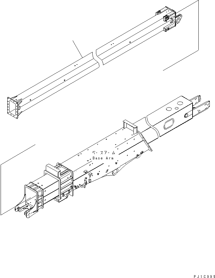 TOP ARM 203-957-4123 KOMATSU