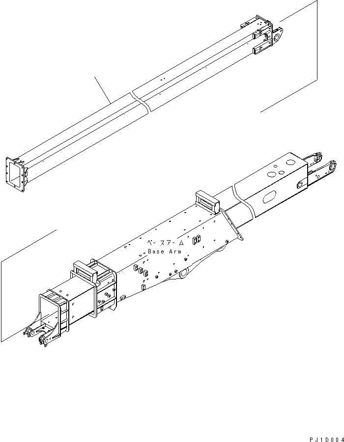 Рычаг 203-957-4120 KOMATSU