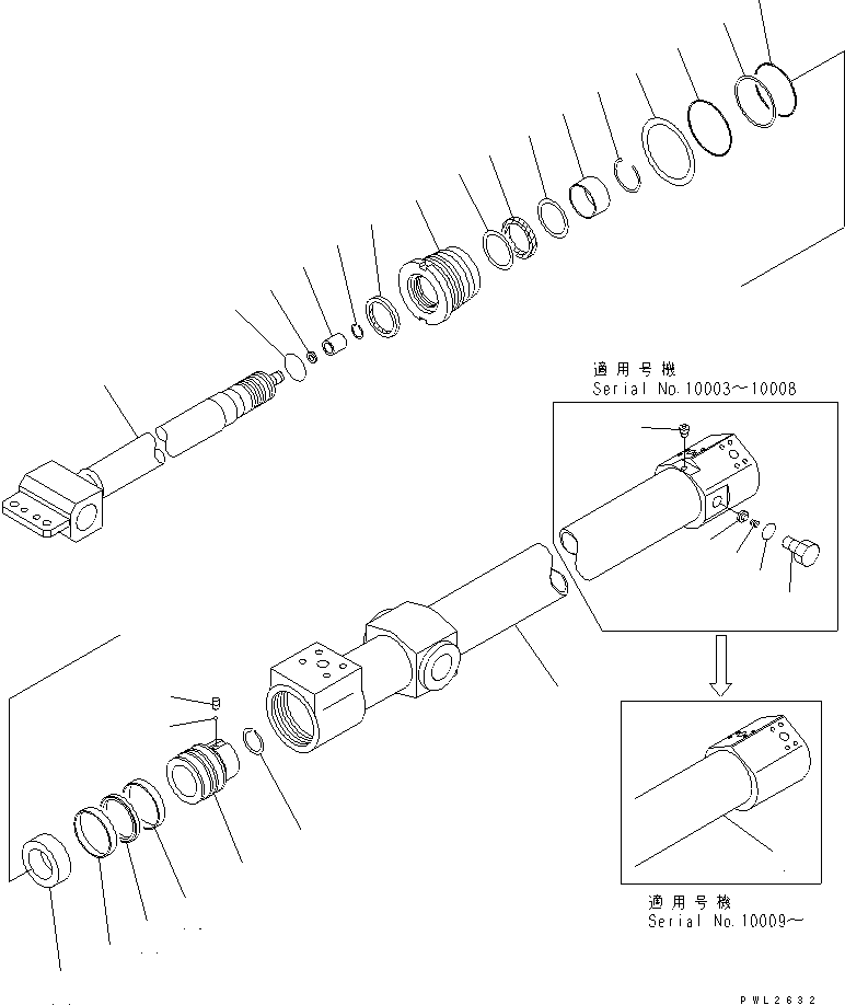 Клапан KB30281-02007 KOMATSU