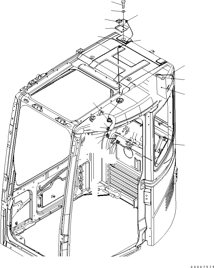 Кронштейн 21W-54-43720 KOMATSU