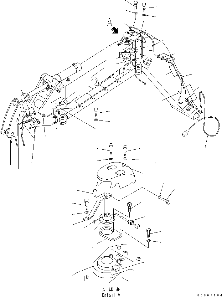 Жгут проводов 21Y-06-23140 KOMATSU