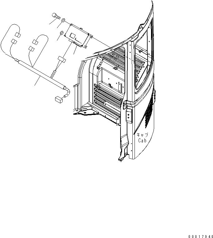 Жгут проводов 22B-06-14710 KOMATSU