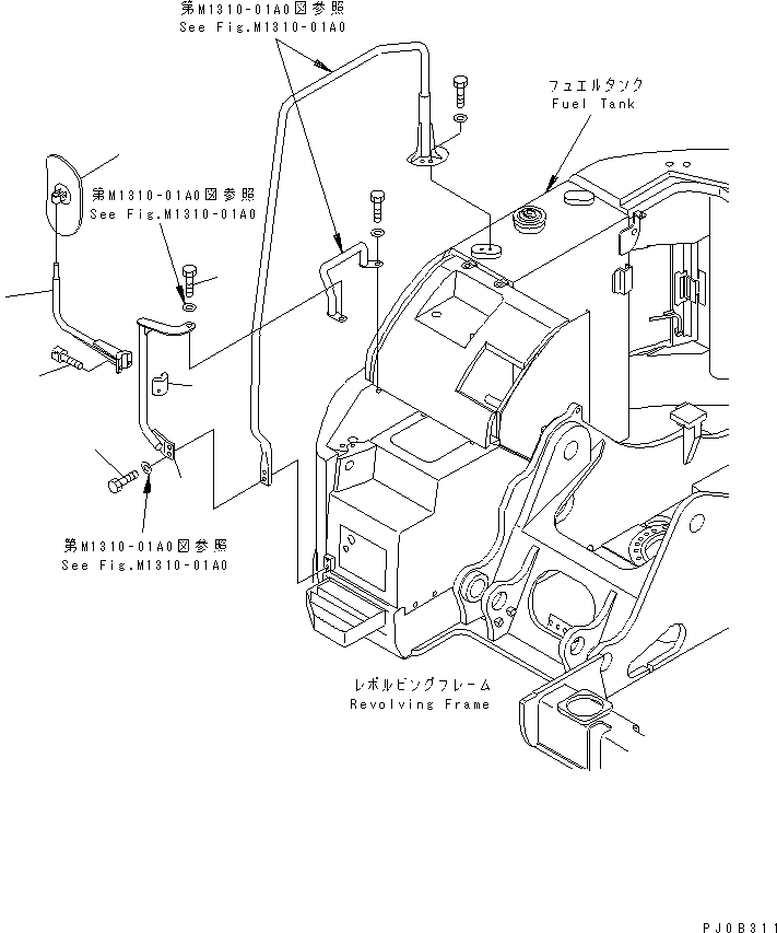CLAMP (BLUE) 22B-54-13480NU KOMATSU