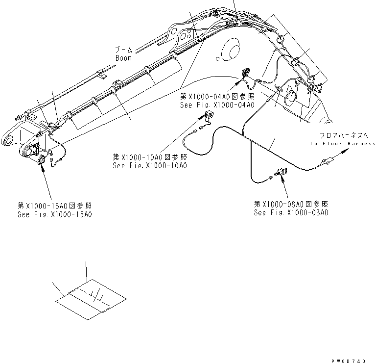 Жгут проводов 22A-06-11130 KOMATSU