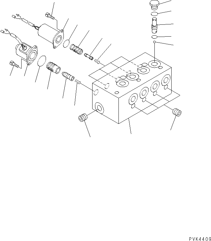 Корпус UC1100416429 KOMATSU