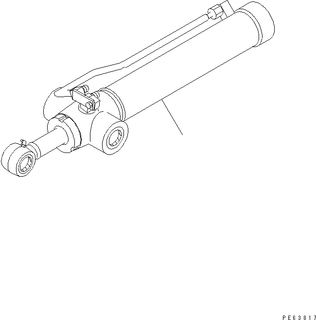CYLINDER GROUP,ARM 20C-63-X2121 KOMATSU