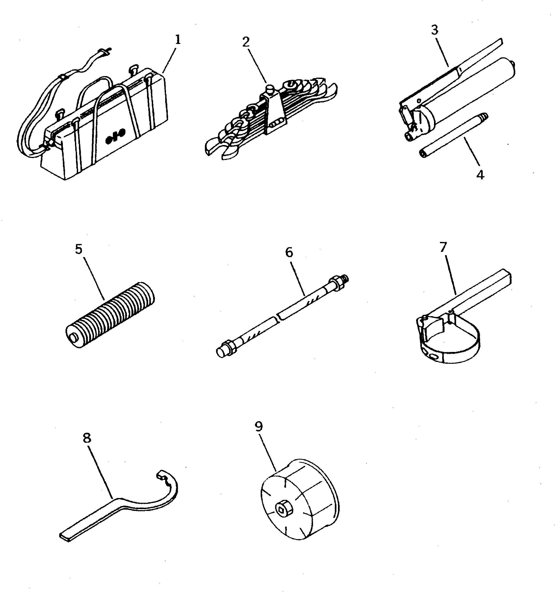WRENCH,OIL FILTER (YM119332-92751) KOMATSU