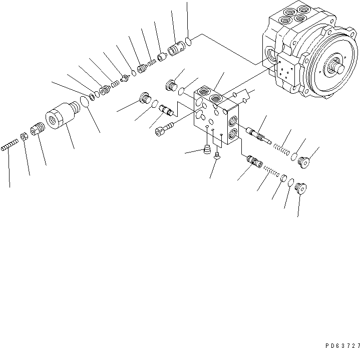 PLUG,METAL 20C-60-26850 KOMATSU