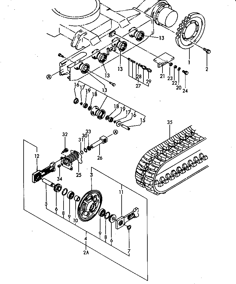 Упорное кольцо YM172183-37510 KOMATSU