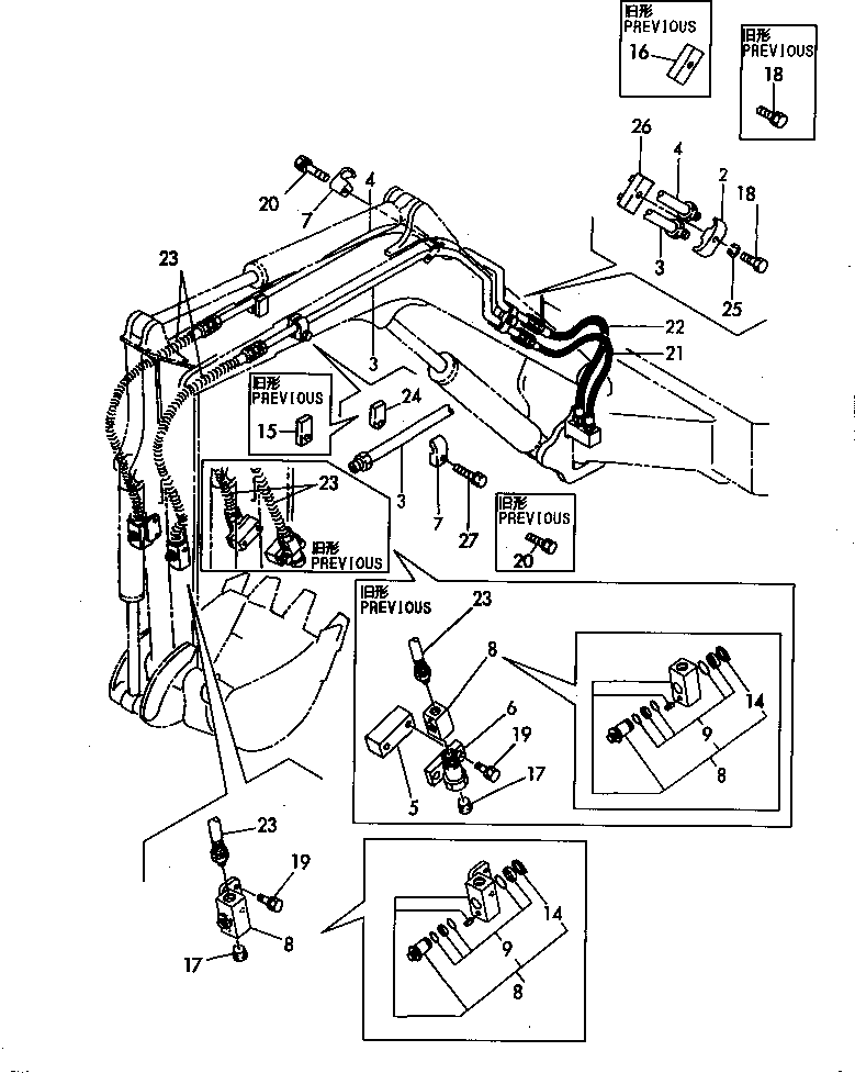 P.T.O. KIT YM172183-74802 KOMATSU