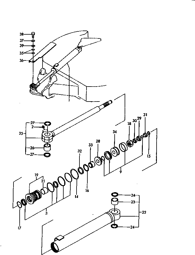 SEAL SET,HEAD YM172149-72021 KOMATSU